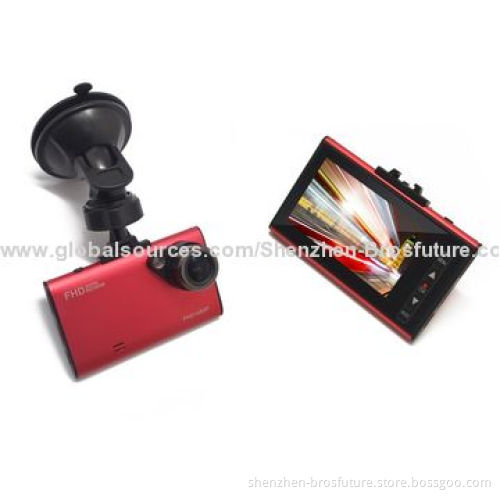 2.7-inch Full HD Dash Camera/Car Black Box with Parking Mode, Car Black Box
